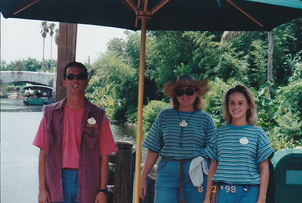 Cast Members at Upcountry Landing Dock